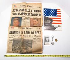 Vintage 1960s Lot 6 US President John F. Kennedy JFK Period Original Memorabilia picture