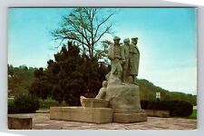 Marietta OH-Ohio, Monument to the Start Westward, Vintage Postcard picture