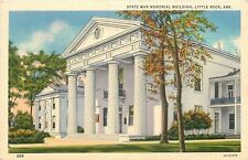 Little Rock, Arkansas~State War Memorial Building~1944 Postcard picture