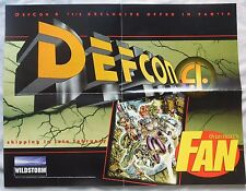 DefCon 4 Promo Poster 17x22 1995 WILDSTORM picture