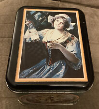Rare Budweiser Historic Advertising Tin Box Container Anheuser Busch picture