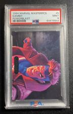 1994 Marvel Masterpieces Gambit Powerblast #5 PSA 9 MINT picture