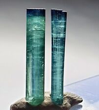 Wow beautiful Terminated Tourmaline Indicolite Tourmaline Crystal Blue Cap picture