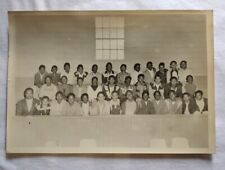 1950's Photo African American School W.R BANKS Grapeland TX Jr. High Boys 7