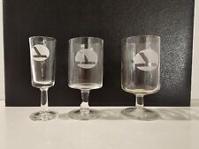 Eastern Airlines Liquor 3 First Class Glass - Wings of Man Logo picture