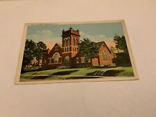 Brocton, N.Y. ~ M. E. Church - 1937 Vintage Postcard picture