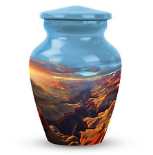 Keepsake Urn For Human Sunset Majesty Over The Grand Canyon (3 Inch) Pack Of 1 picture