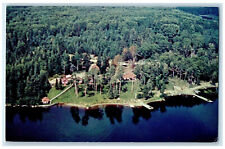 c1950's Kyro's Thousand Lakes Resort Cottages Upsala Ontario Canada Postcard picture