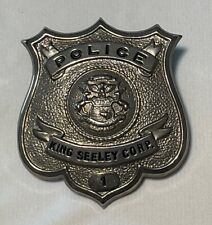 Obsolete 1940s Police Badge #1 King Seeley Corp Ypsilanti Or Ann Arbor Michigan picture