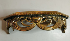 Homco Gold Plastic Wall Shelf # 3072 Hollywood Regency Vintage picture
