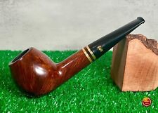 Stanwell Brass Band Vintage Pipe NEAR MINT Pro-Restored Apple W/ Flame Grain picture