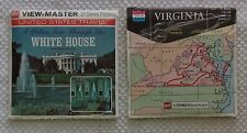 2)Viewmaster Reel Packets, A 793/A 810, White House, Virginia, Good Color picture