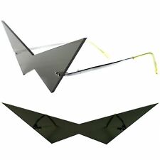 Anime Comic Robot Costume Cosplay Black Scalene Triangle Cool Shades Sun Glasses picture
