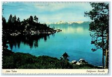 1978 Lake Tahoe California Nevada's Sierra Mountains CA International Postcard picture