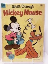 22056: Dell WALT DISNEY'S MICKEY MOUSE #34 VG Grade Key picture