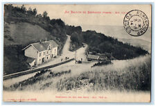 1914 Panorama Of Col des Croix at Ballon De Servance (Vosges) France Postcard picture