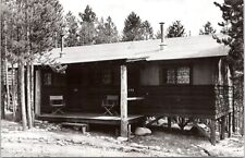 RPPC Cabin at Grand Lake Lodge, Colorado - Sanborn Photo Postcard c1930-1950 picture