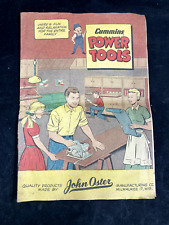 1956 JOHN OSTER CO. CUMMINS POWER TOOLS PROMOTIONAL COMIC BOOK picture