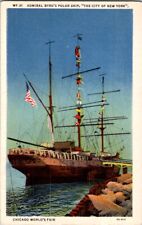 Postcard Admiral Byrd's Ship 