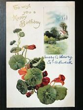 Vintage Postcard 1910 To Wish You a Happy Birthday picture