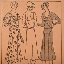 Antique 1920s Simplicity Dress Sewing Pattern - 354 - Bust 36 - UC FF picture