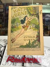 Katy Keene Jungle Queen Volume. 1 #35 July 1957 Coverless picture