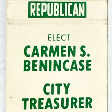 1960s Carmen S Benincase City Treasurer New Castle Lawrence County Pennsylvania picture