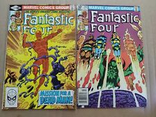 Lot Of 63 FANTASTIC FOUR #232-293 Complete John Byrne Run + Extras 243 244  picture