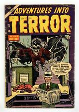 Adventures into Terror #29 GD- 1.8 1954 picture