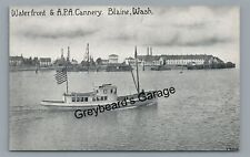 Waterfront APA Cannery BLAINE WA Washington Vintage Postcard picture