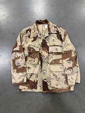 US Military Desert Storm Desert Chocolate Chip Camo BDU Shirt Medium Short picture