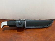 Faux Buck style knife GK 23 with leather sheath picture