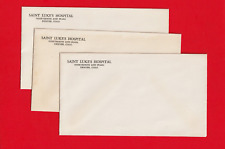 3 Vintage 1930's-1940s unused envelopes ST LUKE'S HOSPITAL DENVER ~free shipping picture