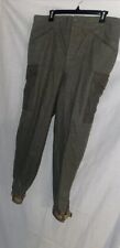 Vintage 1940 WW2 Swedish 102K Wool Army Military Cargo Field Pants  RARE picture