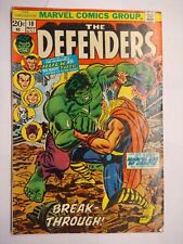 The Defenders #10 (Nov 1973, Marvel), High Grade, Hulk vs. Thor Battle Cover picture