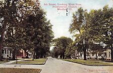 Mendota Illinois~View of Homes in Early Autumn on Eighth Street c1910 picture