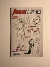 Avengers Curse Of The Man-Thing #1 (2021) 9.4 NM Marvel 1:10 Incentive Variant picture