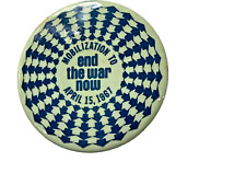 Mobilization To End The War April 15,1967, Pin Back picture