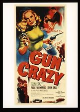 Gun Crazy Movie Cinema Film Poster Art Postcard picture