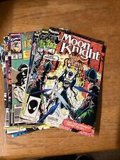 Marvel Bronze Age Moon Knight Comic Lot 15…Fine To NM,see photos picture