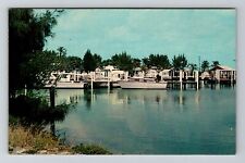 Captiva Island, FL-Florida, Marina At South Seas Plantation , Vintage Postcard picture