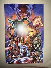 Marvel Super Heroes Secret Wars Battleworld #1 Massafera Virgin Variant Rare picture