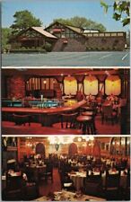 Old Bridge, New Jersey Postcard CLARE COBY'S INN RESTAURANT Bar View c1960s picture