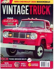1966 Dodge W-300 Power Wagon, 1953 Ford F-100, 1955 Chevrolet 3500 Bookmobile picture