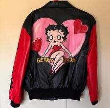 1997 Vintage Leather Betty Boop Jacket picture