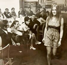 1970s Young Pretty Rita Model Admiring Glances Leipzig Vintage Photo Snapshot picture