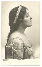 Edna May 1900s RPPC Photo Star B 275 Stage Actress Rotograph VTG Postcard  picture