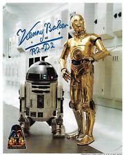 RIP Star Wars Kenny Baker R2-D2 Signed Official Pix Celebration III 8 x 10 Photo picture