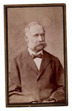 CIRCA 1880s CDV J.B. ROTTMAYER OLD BEARDED MAN IN SUIT LAIBAOH SLOVINEA picture