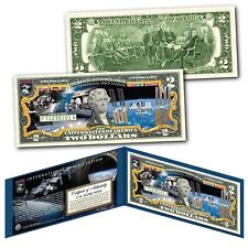 NASA International Space Station Authentic US $2 Bill - Largest Space Structure picture